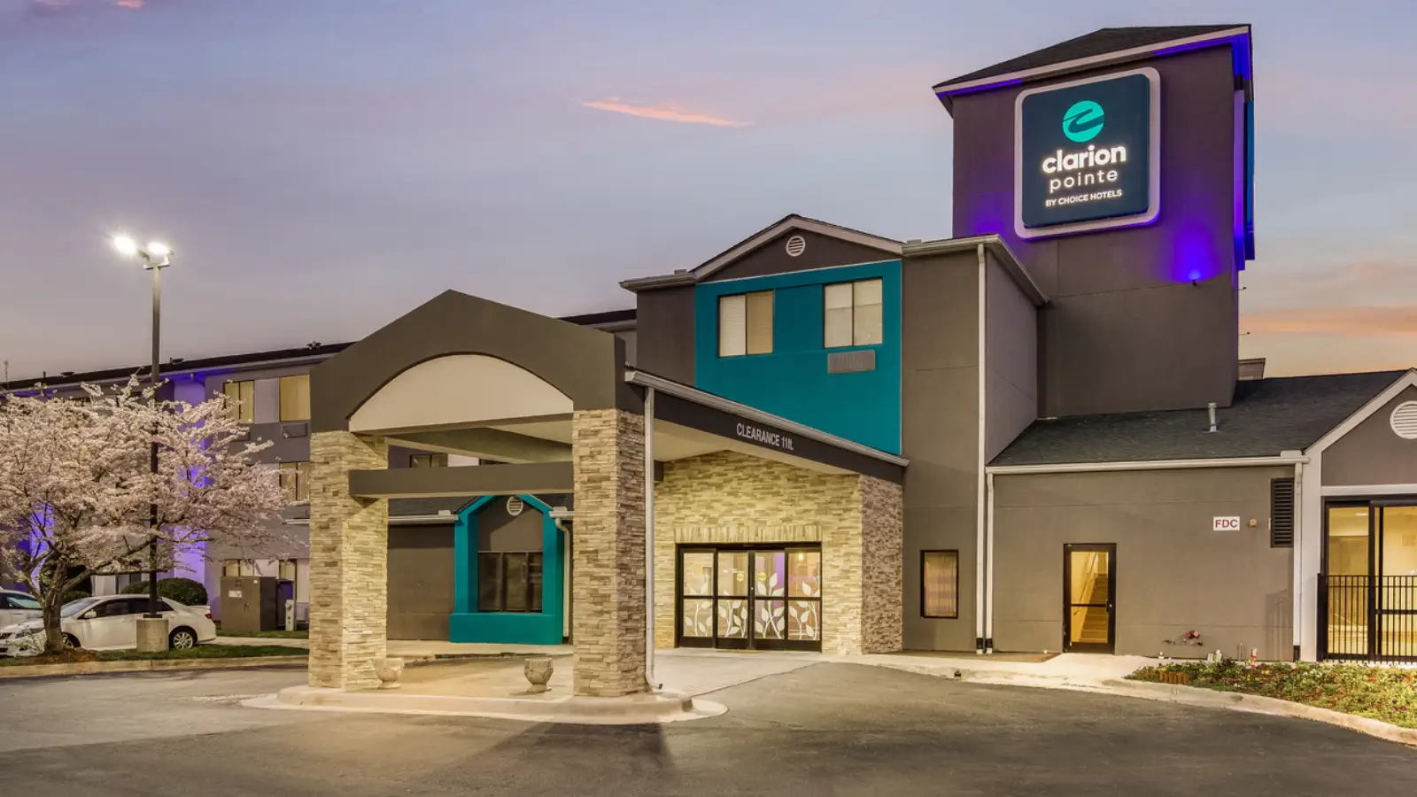 Inviting Hotel Exterior